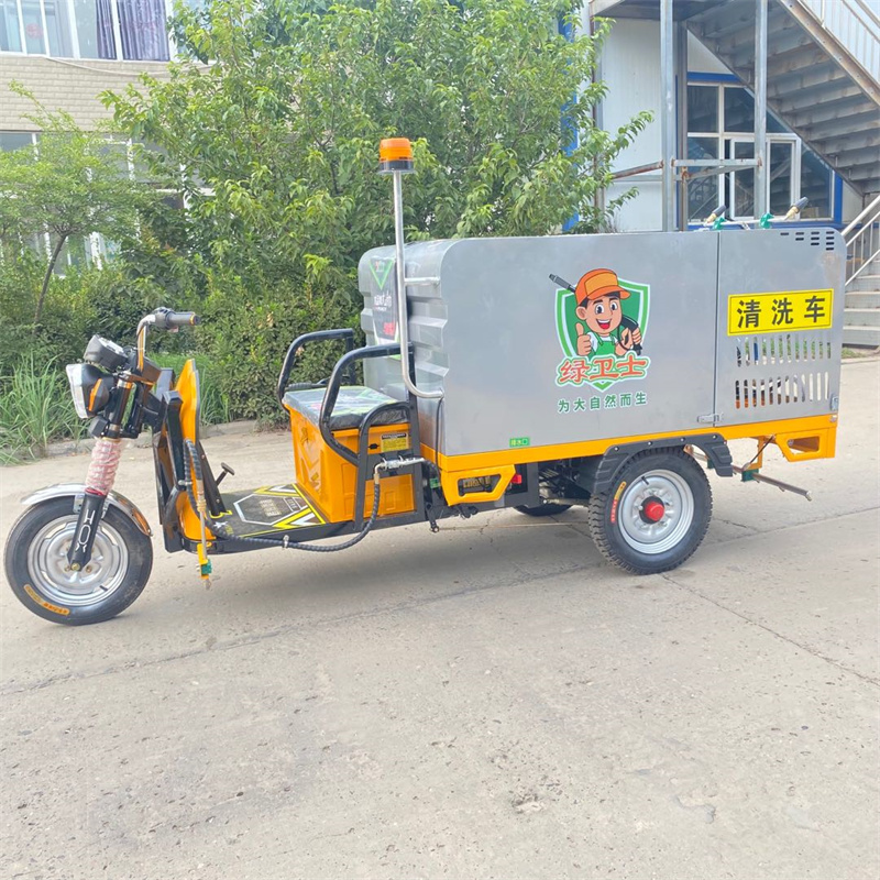 台州电动高压冲洗车CX700A（不锈钢箱体）