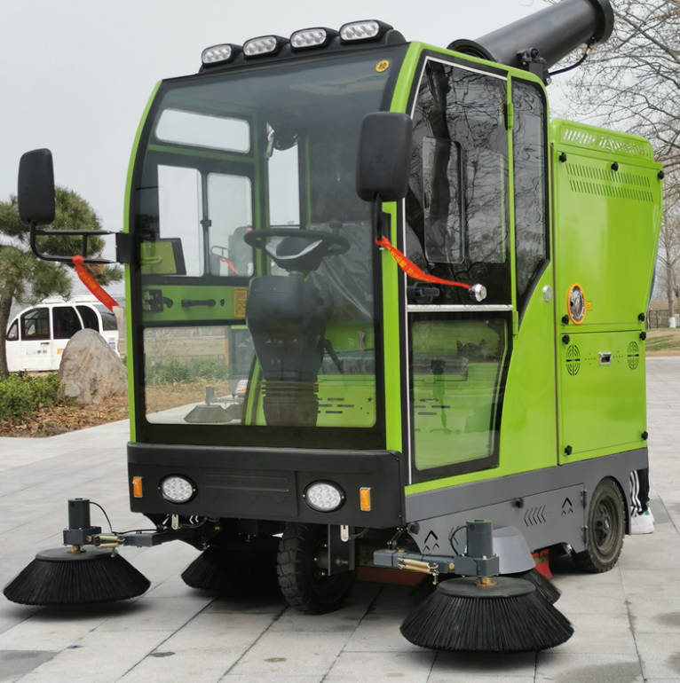 台州道路清洁广泛应用电动环卫清扫车